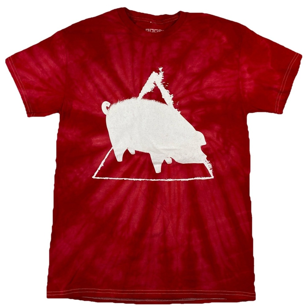Roger Waters This Is Not A Drill Pink Floyd Pig T-Shirt Tye Dye Size Medium